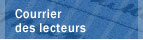 Courrier des lecteurs